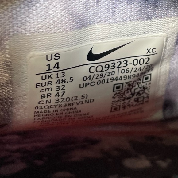 Nike Kyrie Hybrid S2 EP 'What The Neon' Men's Sneaker Shoe (Size 14) - Picture 4 of 12